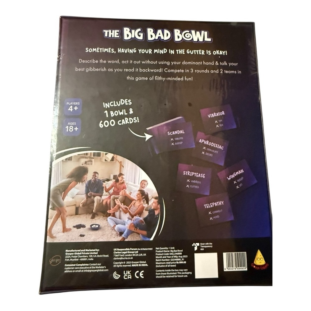 The Big Bad Bowl - A Saucy Guessing Game - Picture 3 of 3